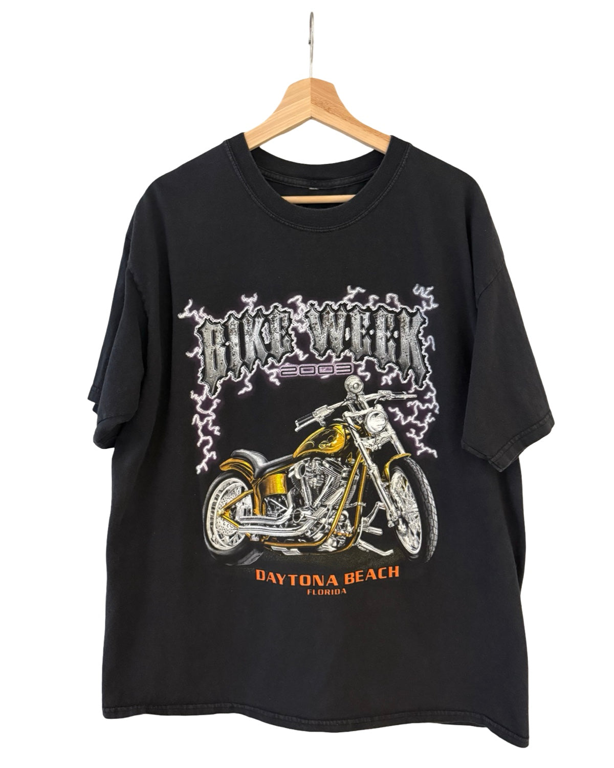 Vintage 2003 Bike Week Motorcycle Harley Tee product image 1