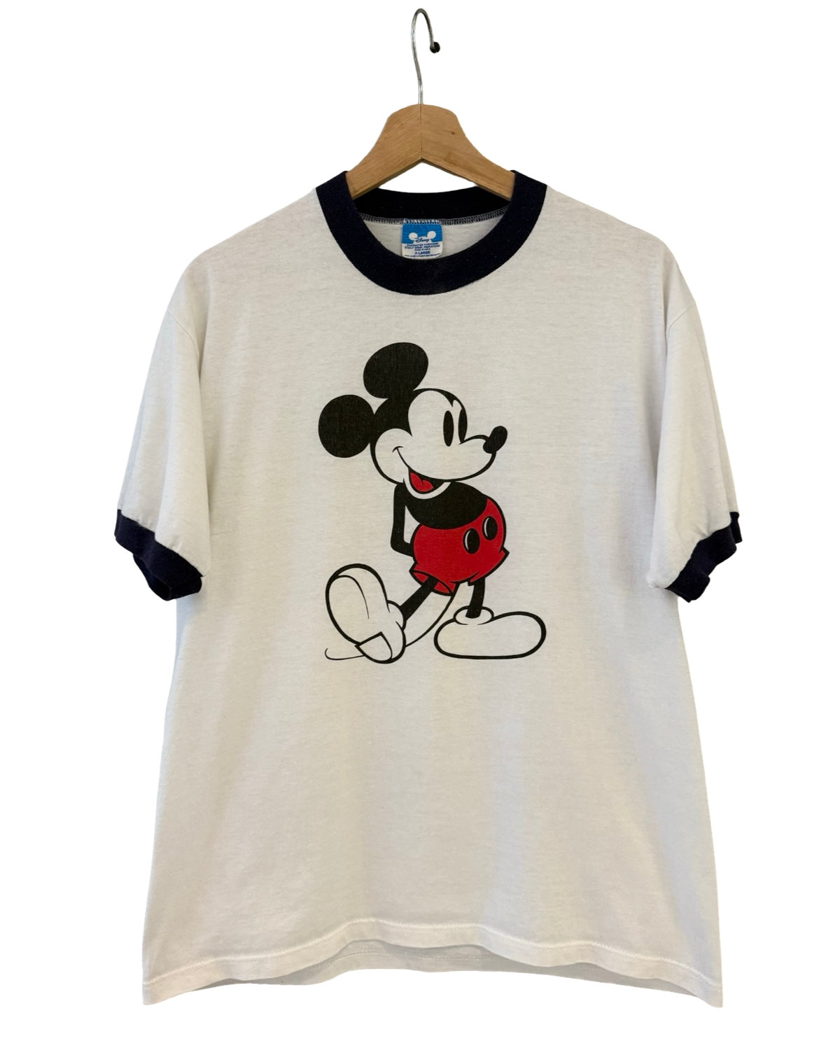 Vintage 80s Disney Mickey Mouse Ringer Tee product image 1