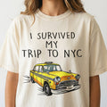 I Survived My Trip to NYC Graphic T-Shirt - Funny Travel product image 1