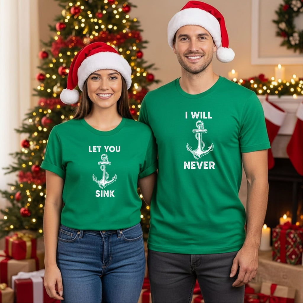 I Will Never Let You Sink Matching T-Shirts For Couples product image 8