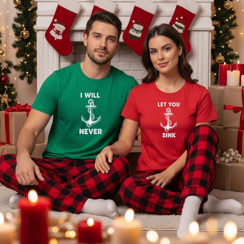 I Will Never Let You Sink Matching T-Shirts For Couples product image 9