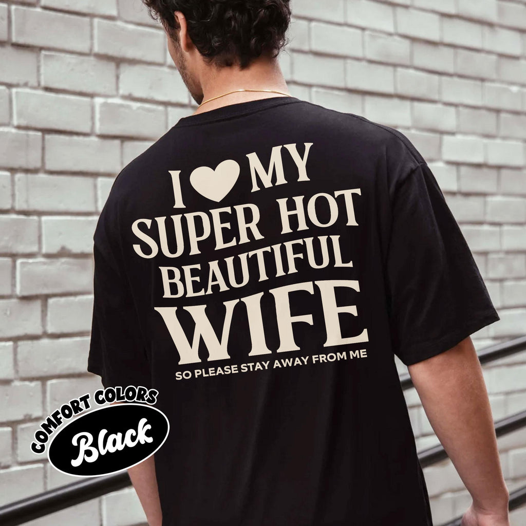 I Love My Wife Shirt – I Heart My Tee – Funny Husband Gift product image 1