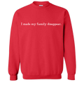 I Made My Family Disappear Quote Tee product image 1