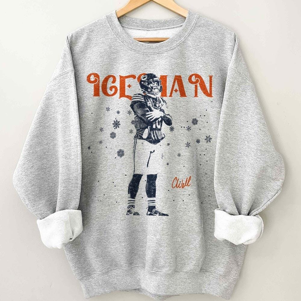 Ice Man Football Vintage T-Shirt – Caleb Williams Inspired product image 2