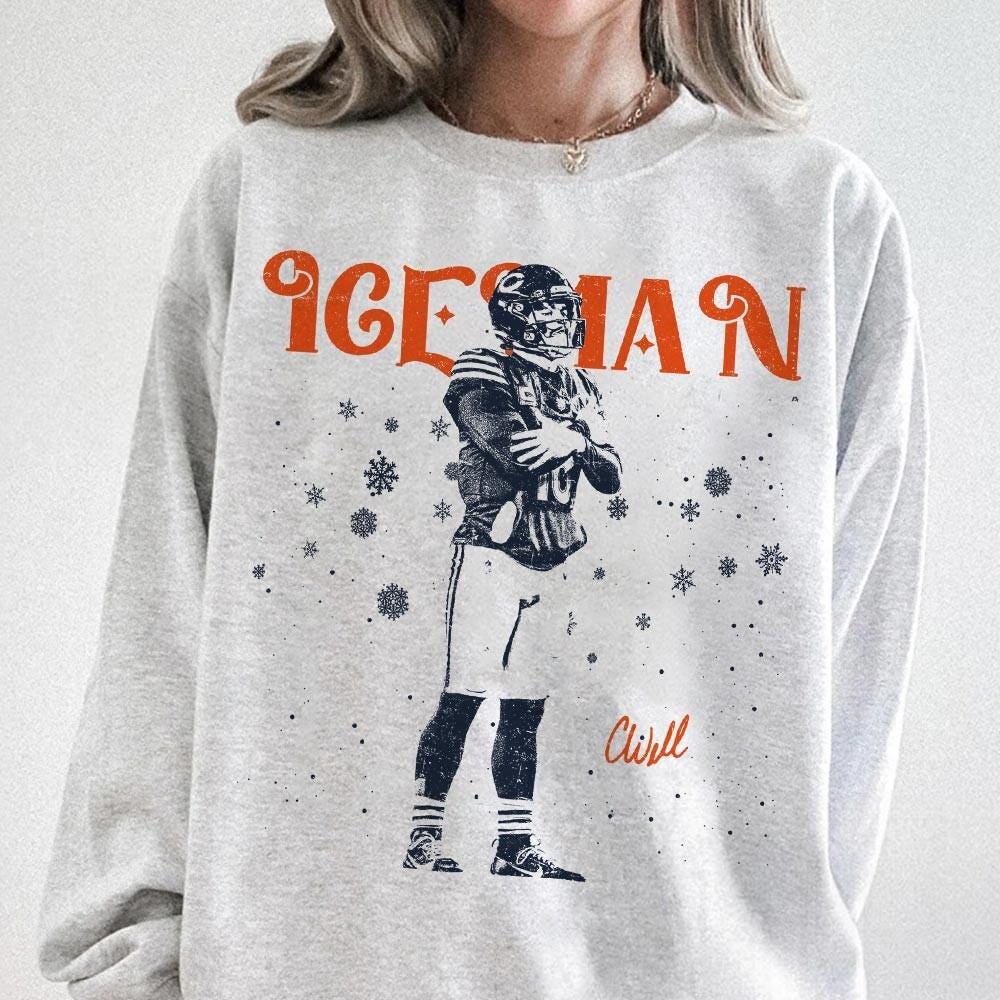 Ice Man Football Vintage T-Shirt – Caleb Williams Inspired product image 5