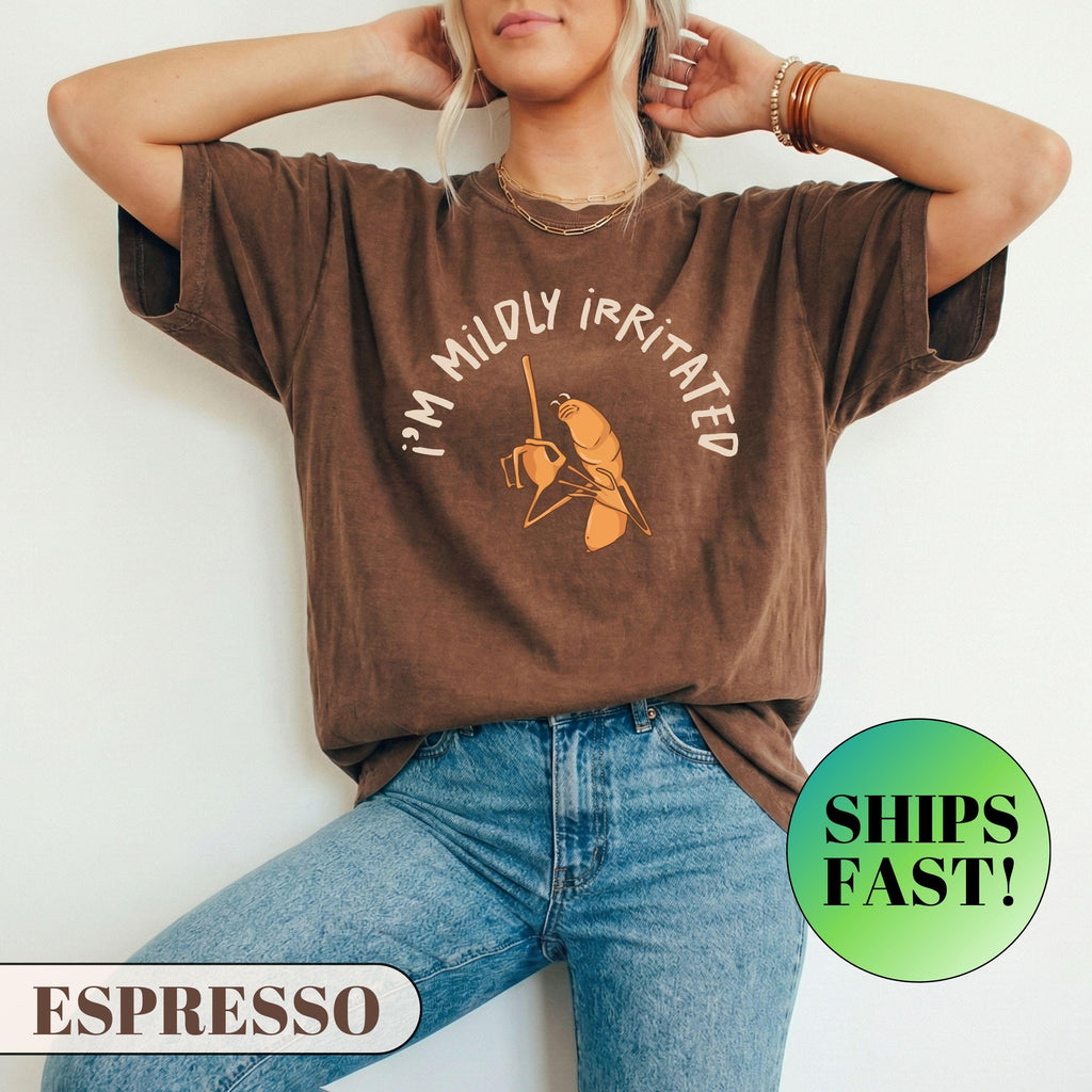 I’m Mildly Irritated Shirt – Marcus The Worm Meme Tee – product image 3
