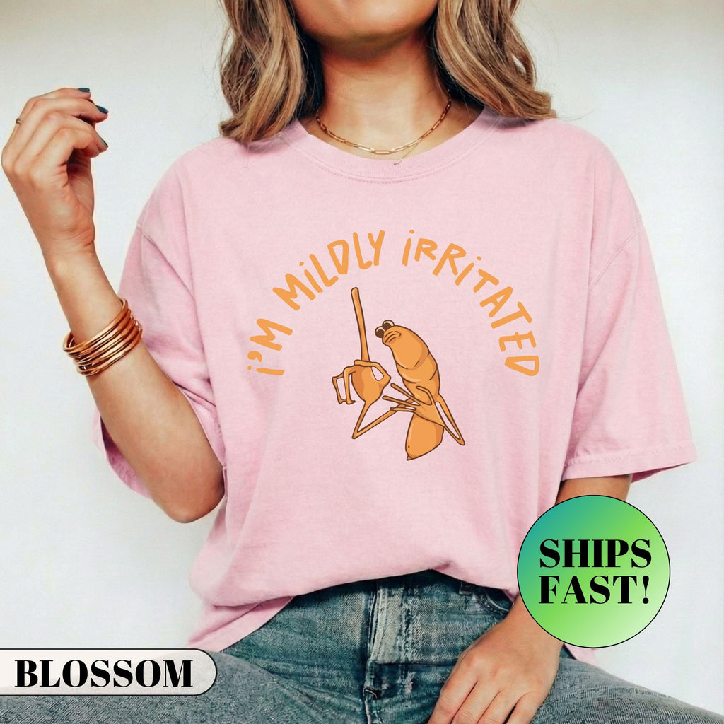 I’m Mildly Irritated Shirt – Marcus The Worm Meme Tee – product image 6