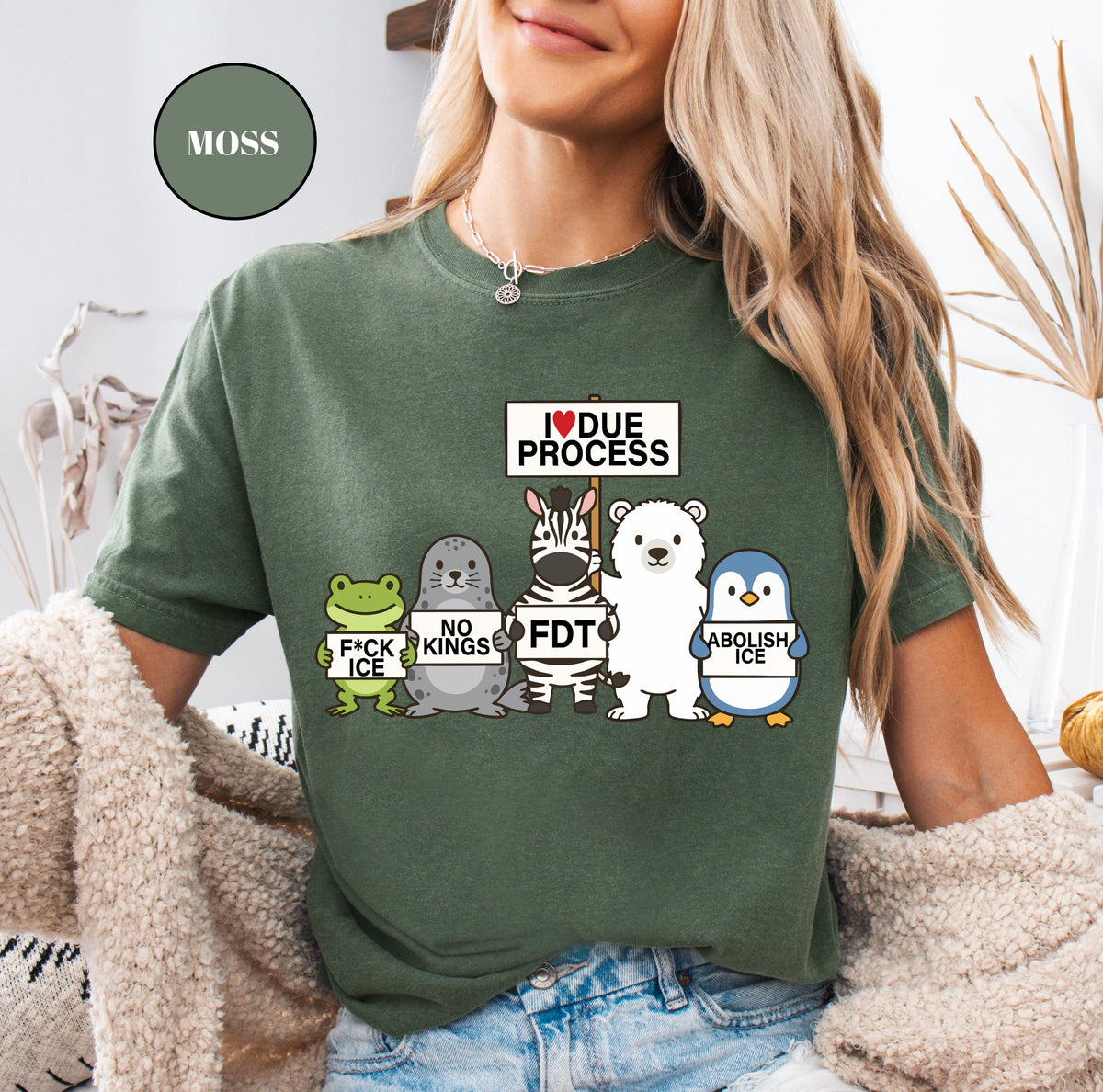 Immigrant Rights Political Protest T-Shirt – Social Justice product image 9