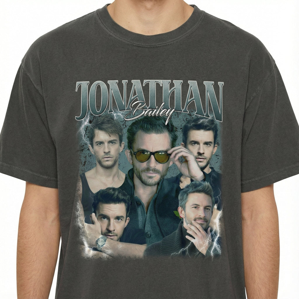 Jonathan Bailey Retro Graphic Tee – Vintage Aesthetic product image 2
