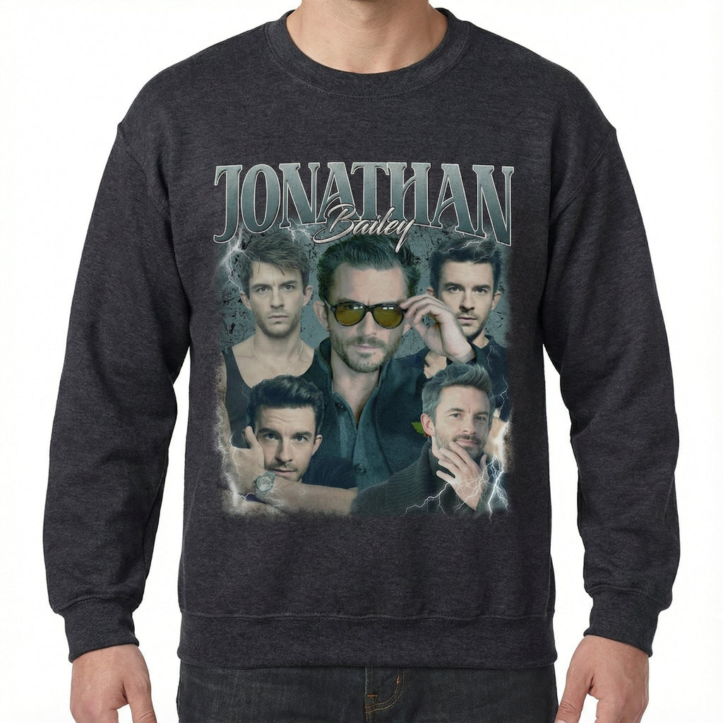 Jonathan Bailey Retro Graphic Tee – Vintage Aesthetic product image 3