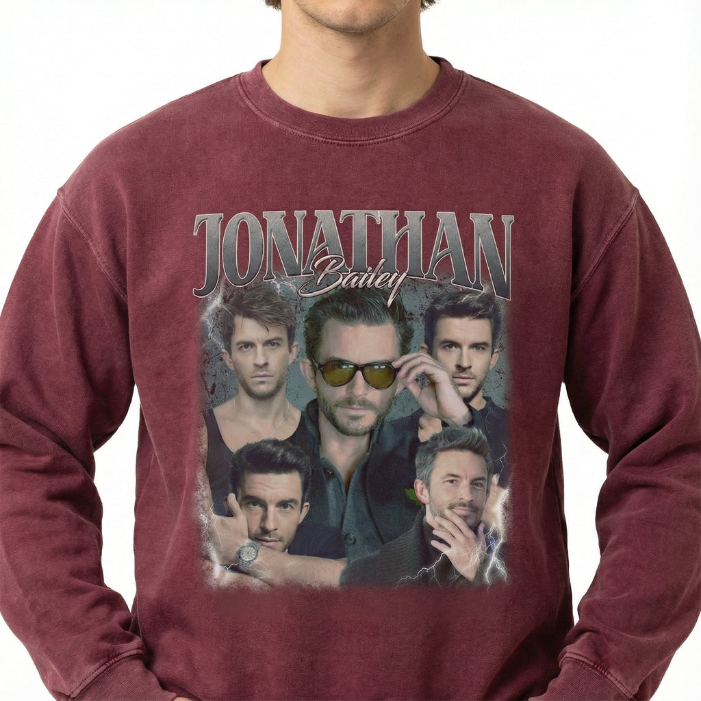 Jonathan Bailey Retro Graphic Tee – Vintage Aesthetic product image 4