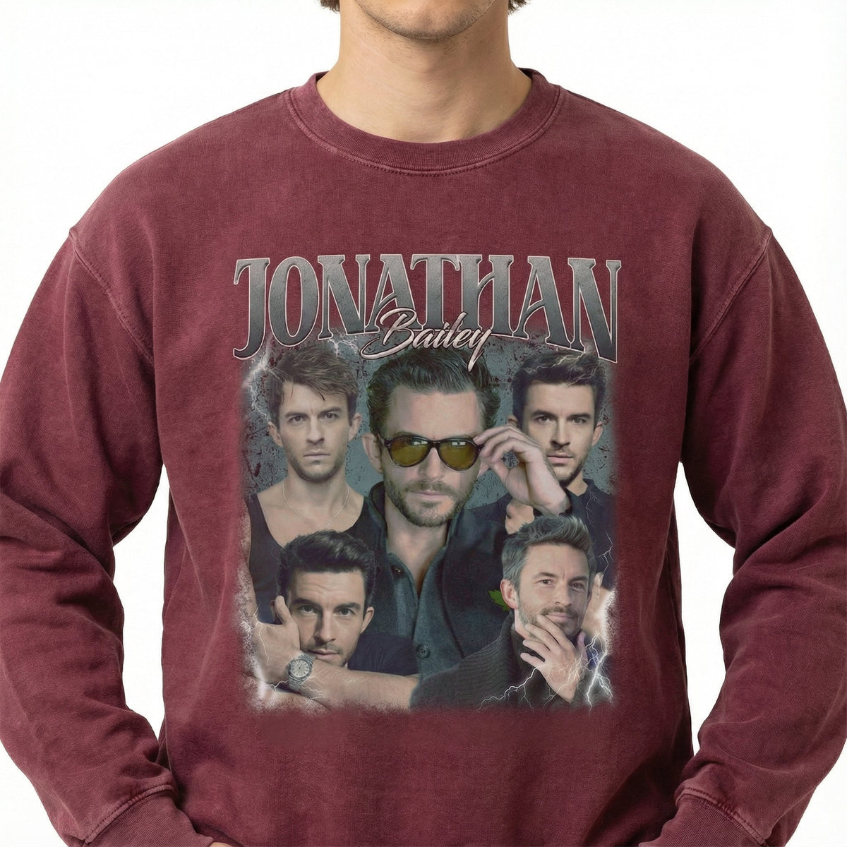 Jonathan Bailey Retro Graphic Tee – Vintage Aesthetic product image 4
