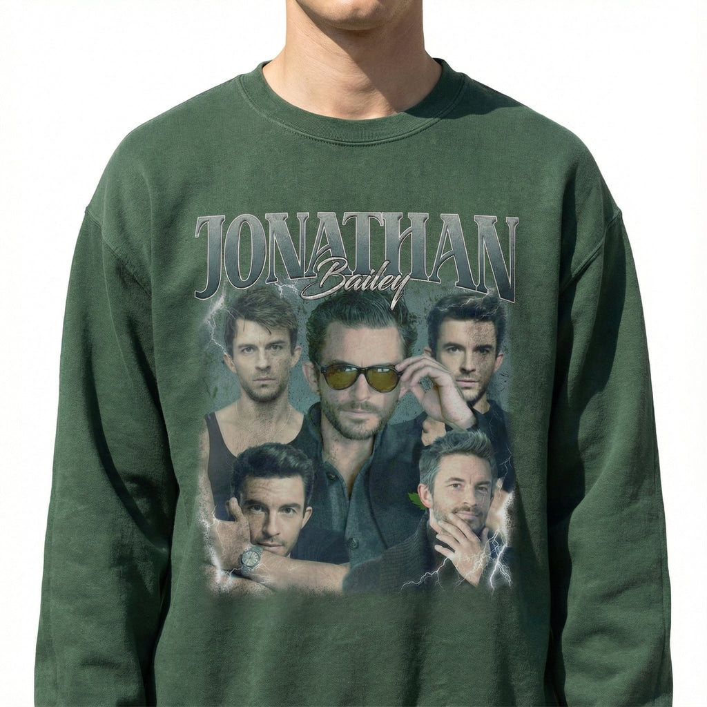 Jonathan Bailey Retro Graphic Tee – Vintage Aesthetic product image 5