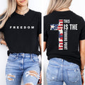 Justice For Charlie Kirk Shirt - Freedom Quote Tee product image 1