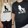 King Lion x Queen Matching T-Shirts For Couples product image 1