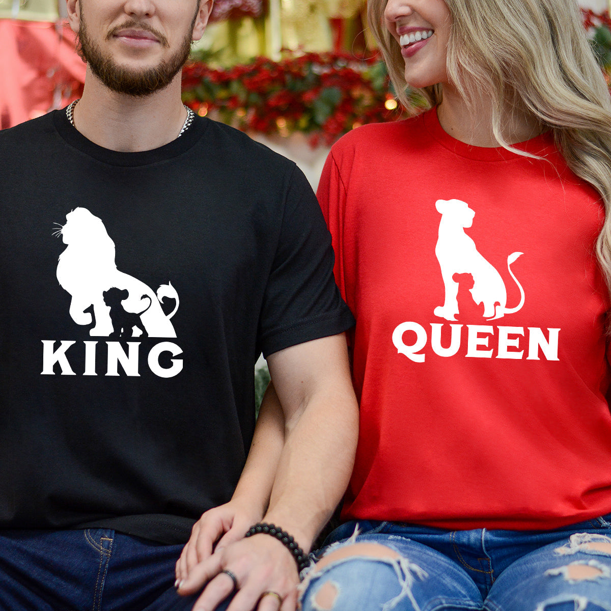 King Lion x Queen Matching T-Shirts For Couples product image 2