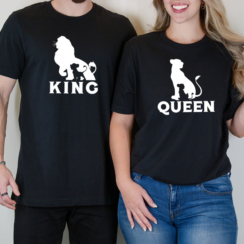 King Lion x Queen Matching T-Shirts For Couples product image 4