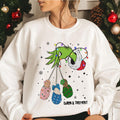 Labor and Delivery Nurse Christmas Sweatshirt – L&D Holiday product image 1