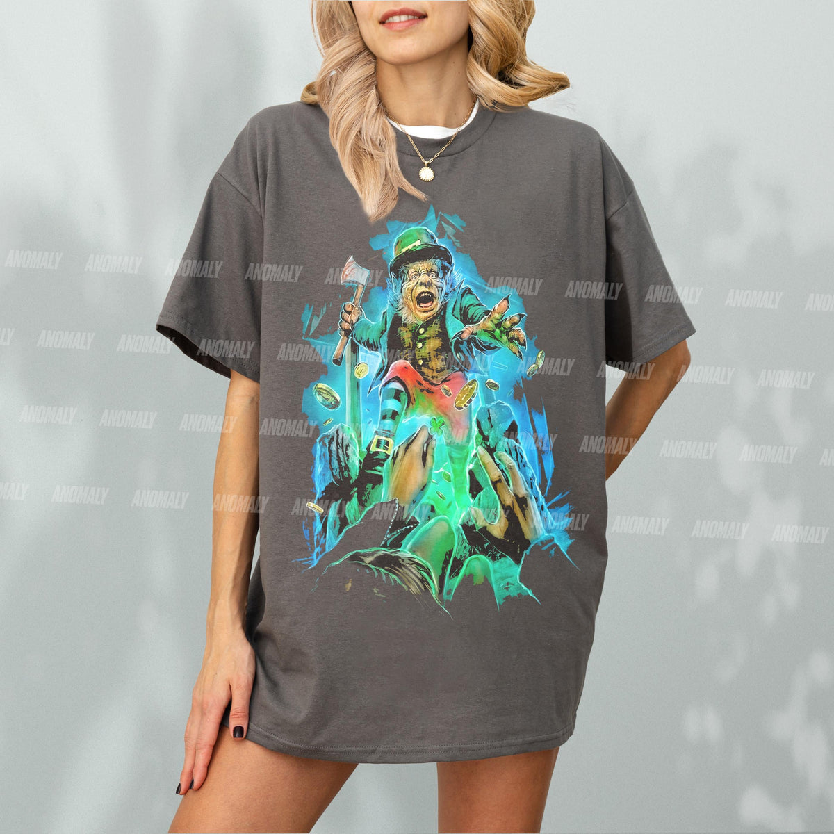 Leprechaun T-Shirt Retro 90s Horror Movie Graphic Tee product image 7