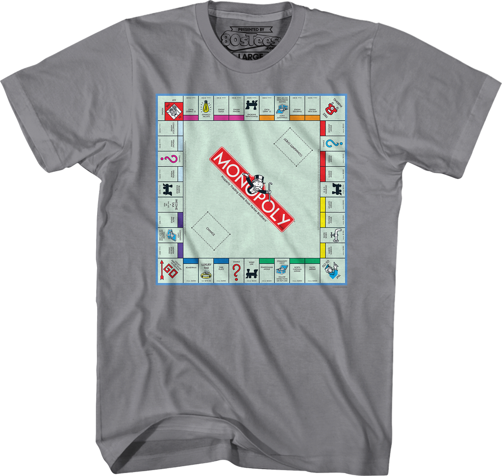 Classic Board Monopoly T-Shirt product image 8