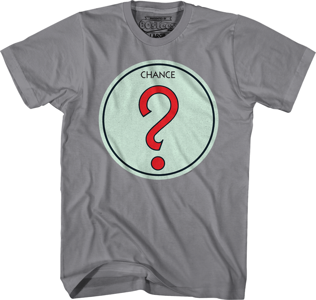 Chance Question Mark Monopoly T-Shirt product image 8