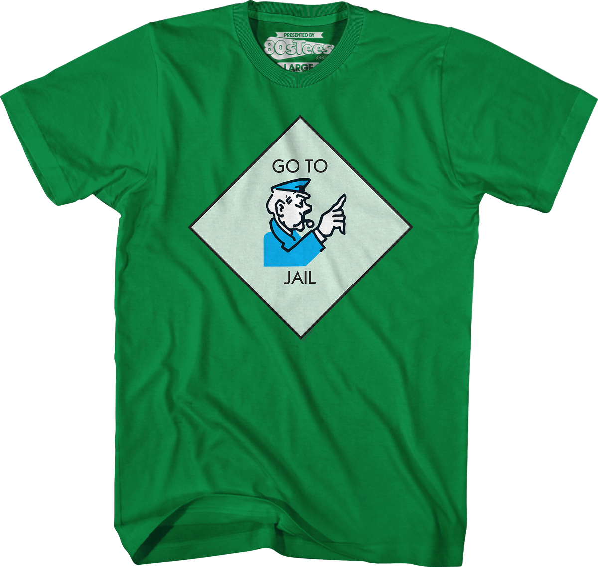 Go To Jail Monopoly T-Shirt product image 9