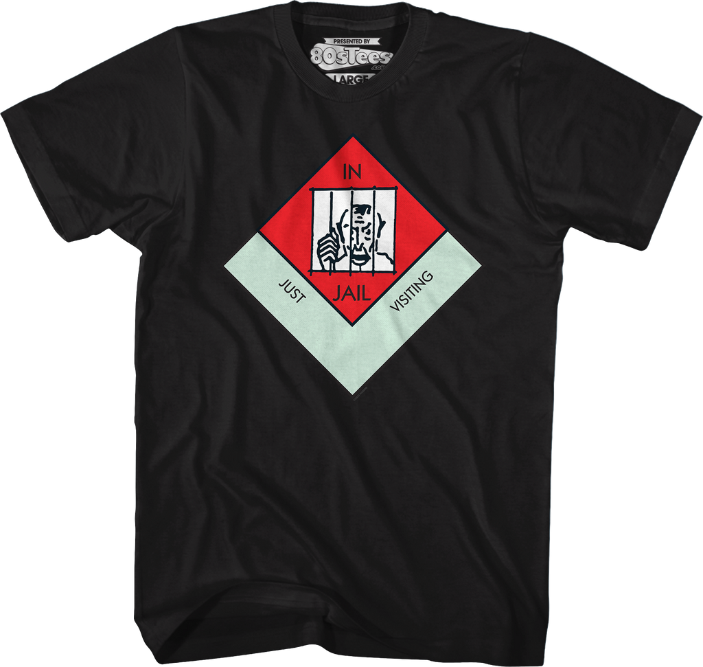 In Jail/Just Visiting Monopoly T-Shirt product image 6