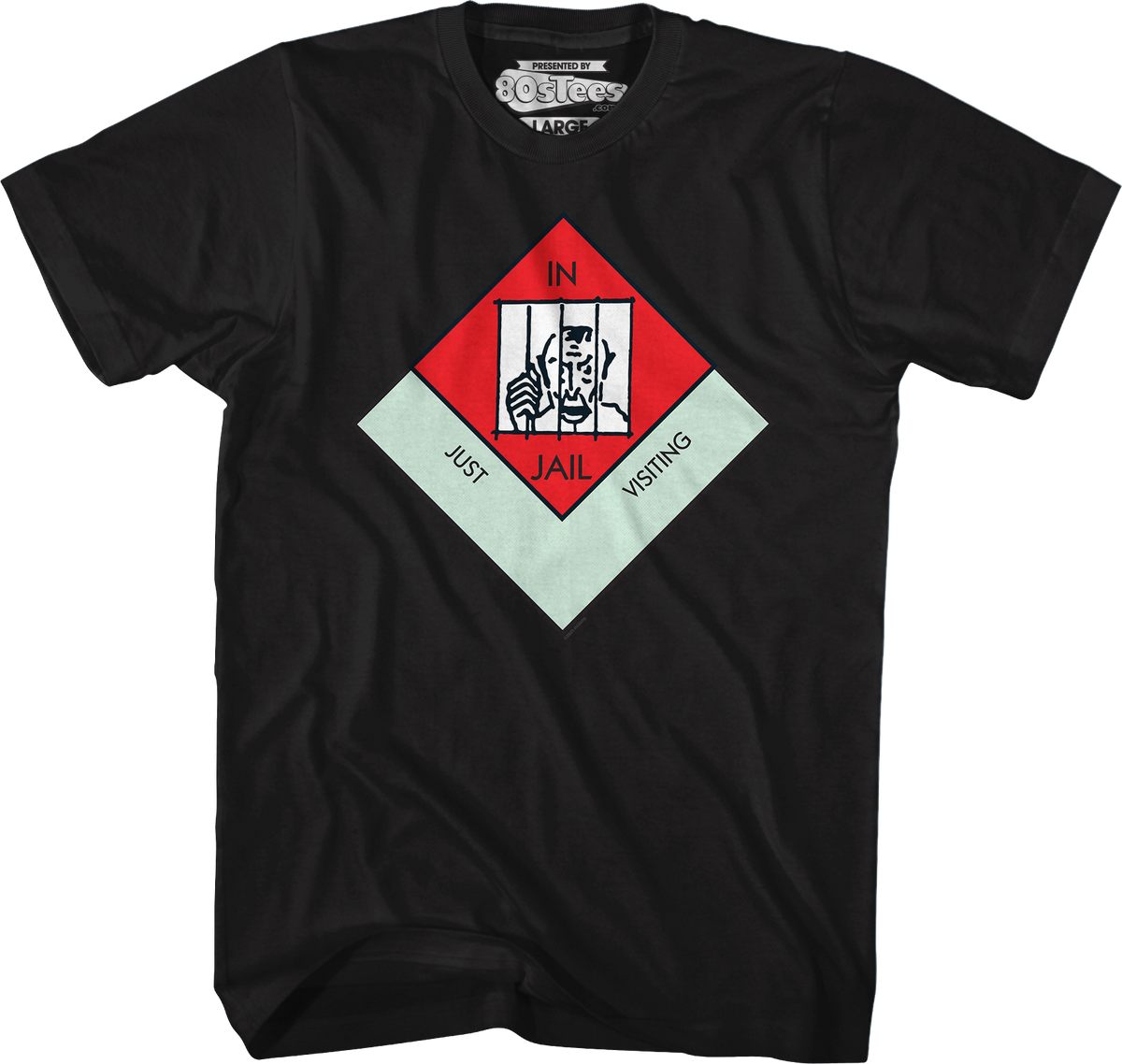 In Jail/Just Visiting Monopoly T-Shirt product image 6