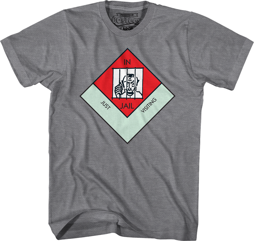 In Jail/Just Visiting Monopoly T-Shirt product image 8
