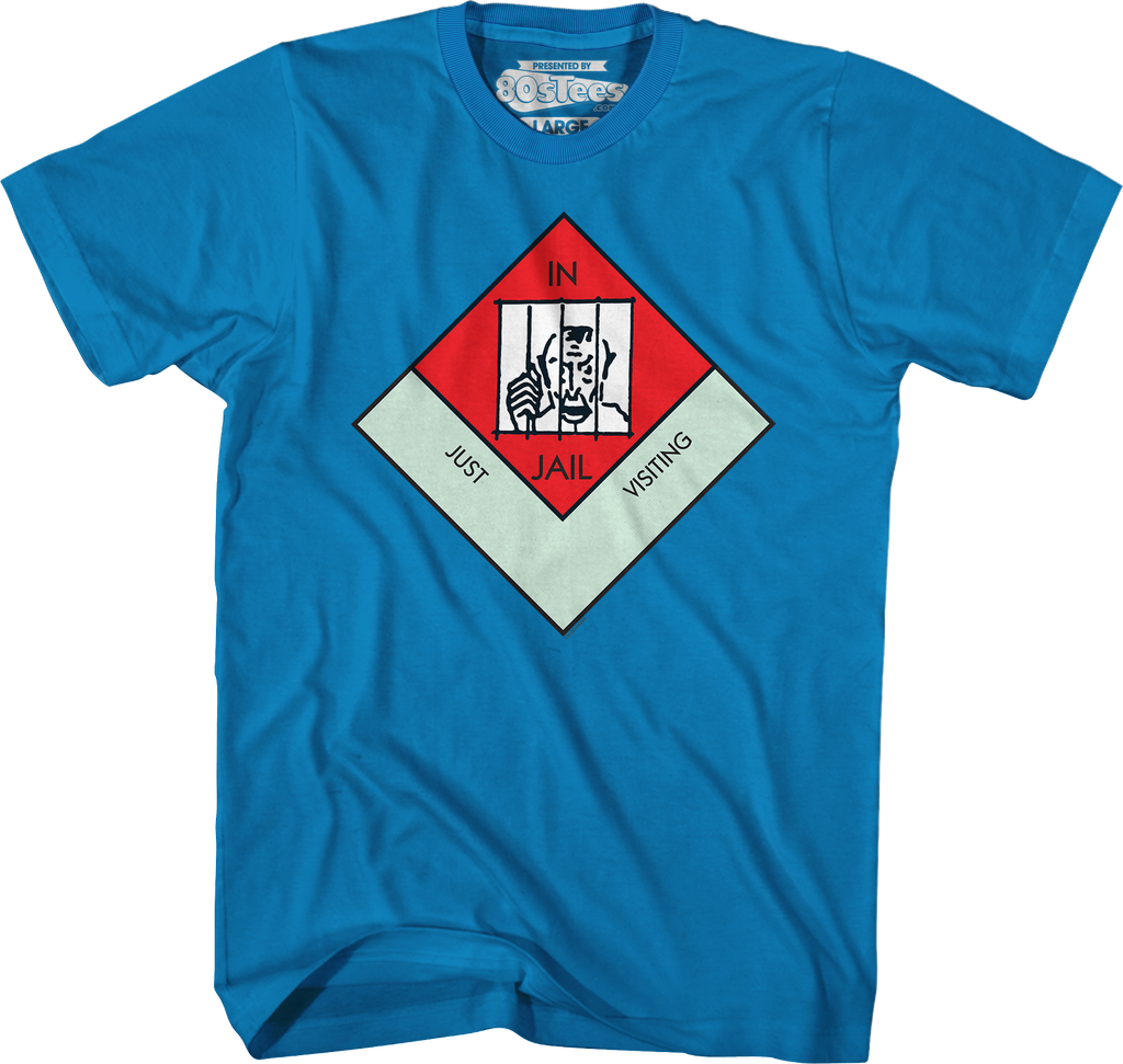 In Jail/Just Visiting Monopoly T-Shirt product image 7