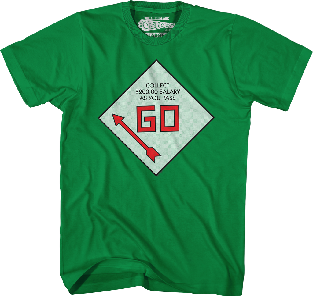 Pass Go Monopoly T-Shirt product image 9