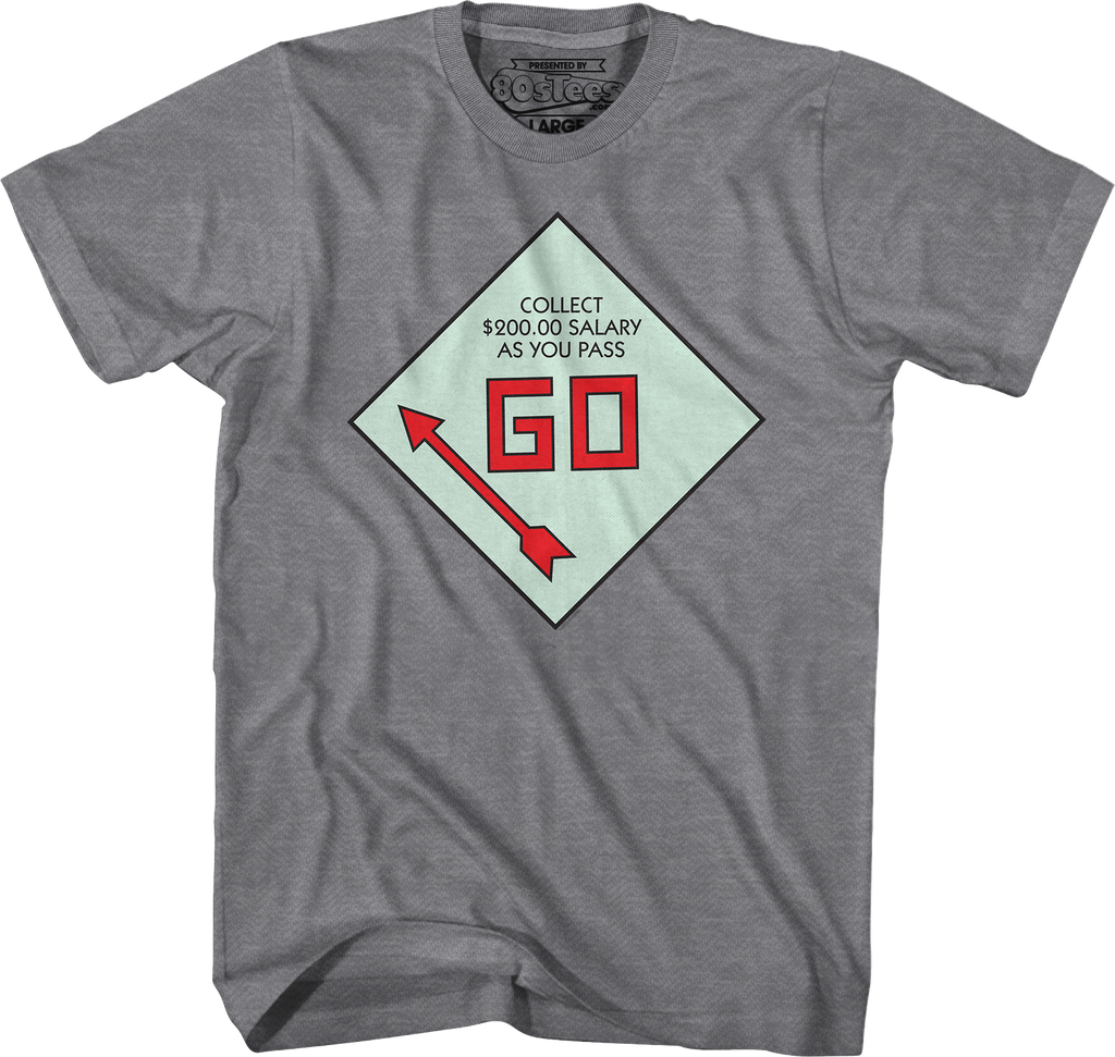 Pass Go Monopoly T-Shirt product image 8