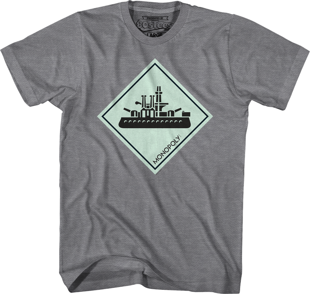 Battleship Monopoly T-Shirt product image 8