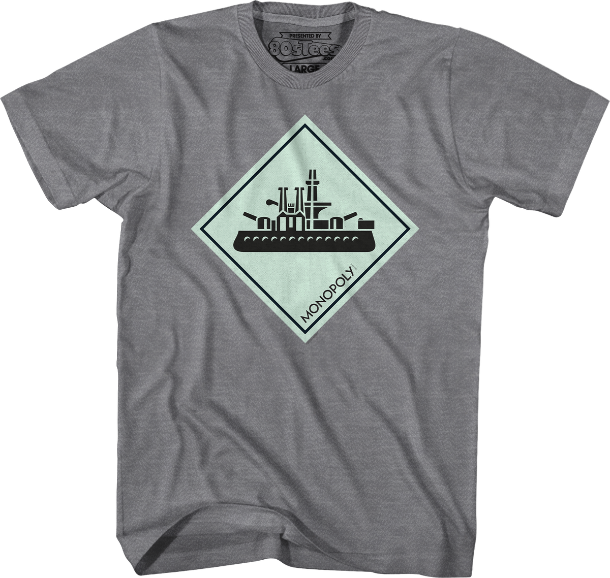 Battleship Monopoly T-Shirt product image 8