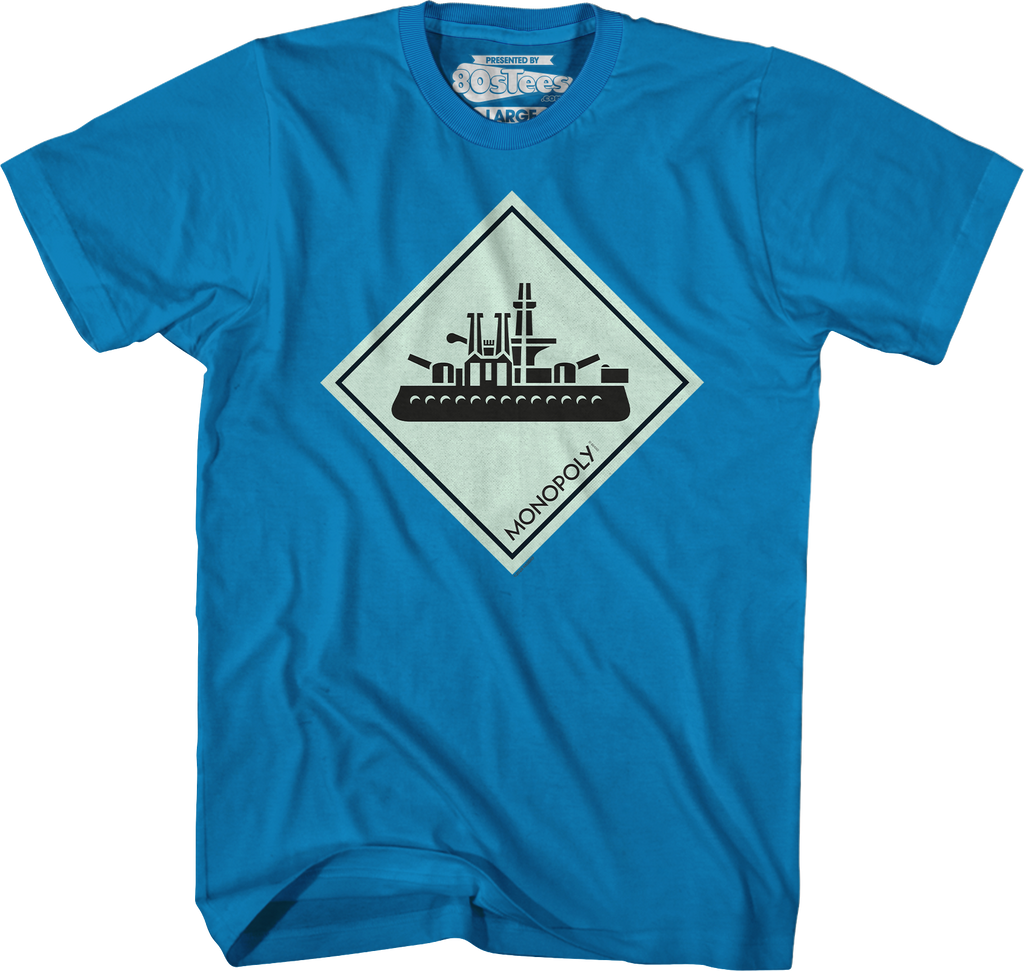 Battleship Monopoly T-Shirt product image 7