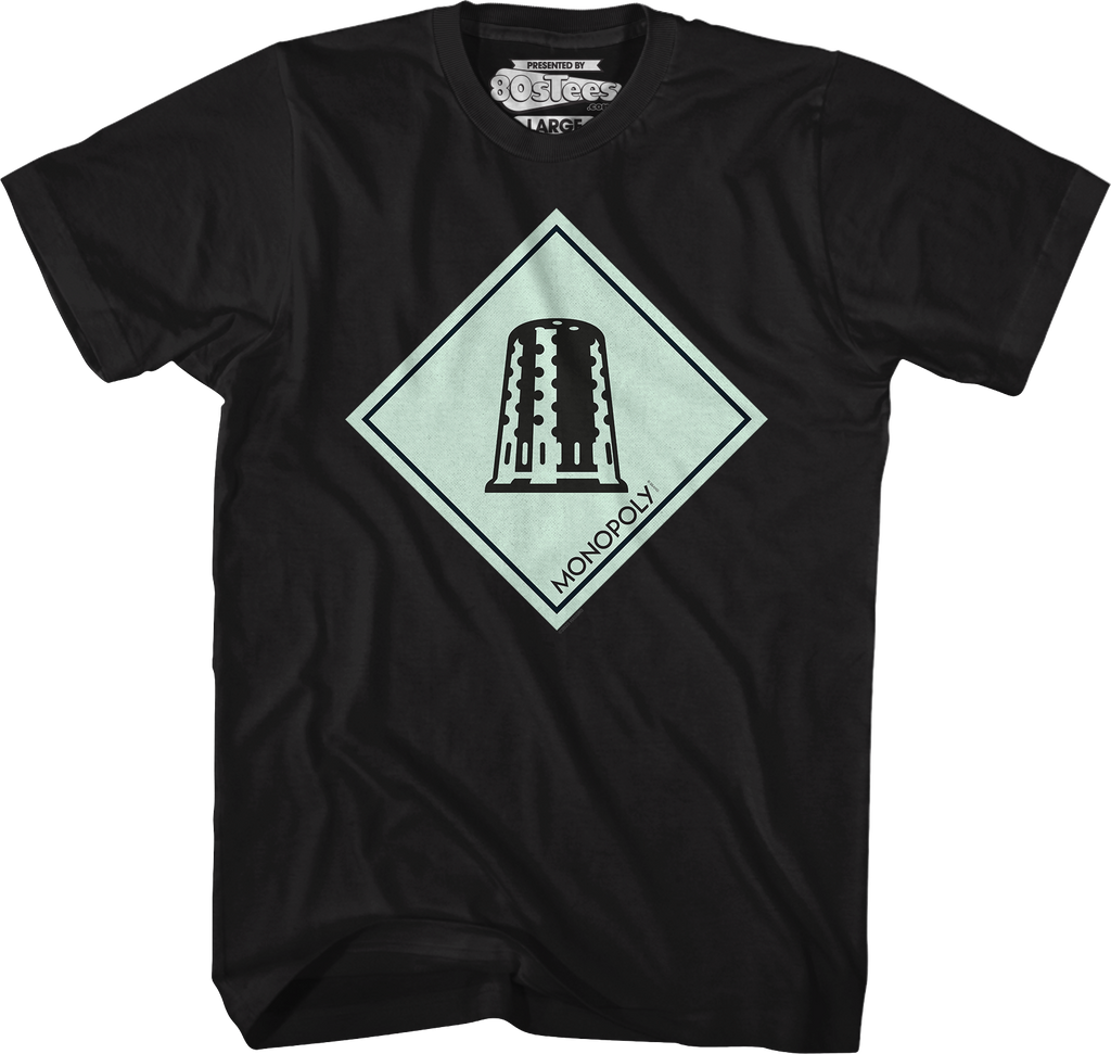 Thimble Monopoly T-Shirt product image 6