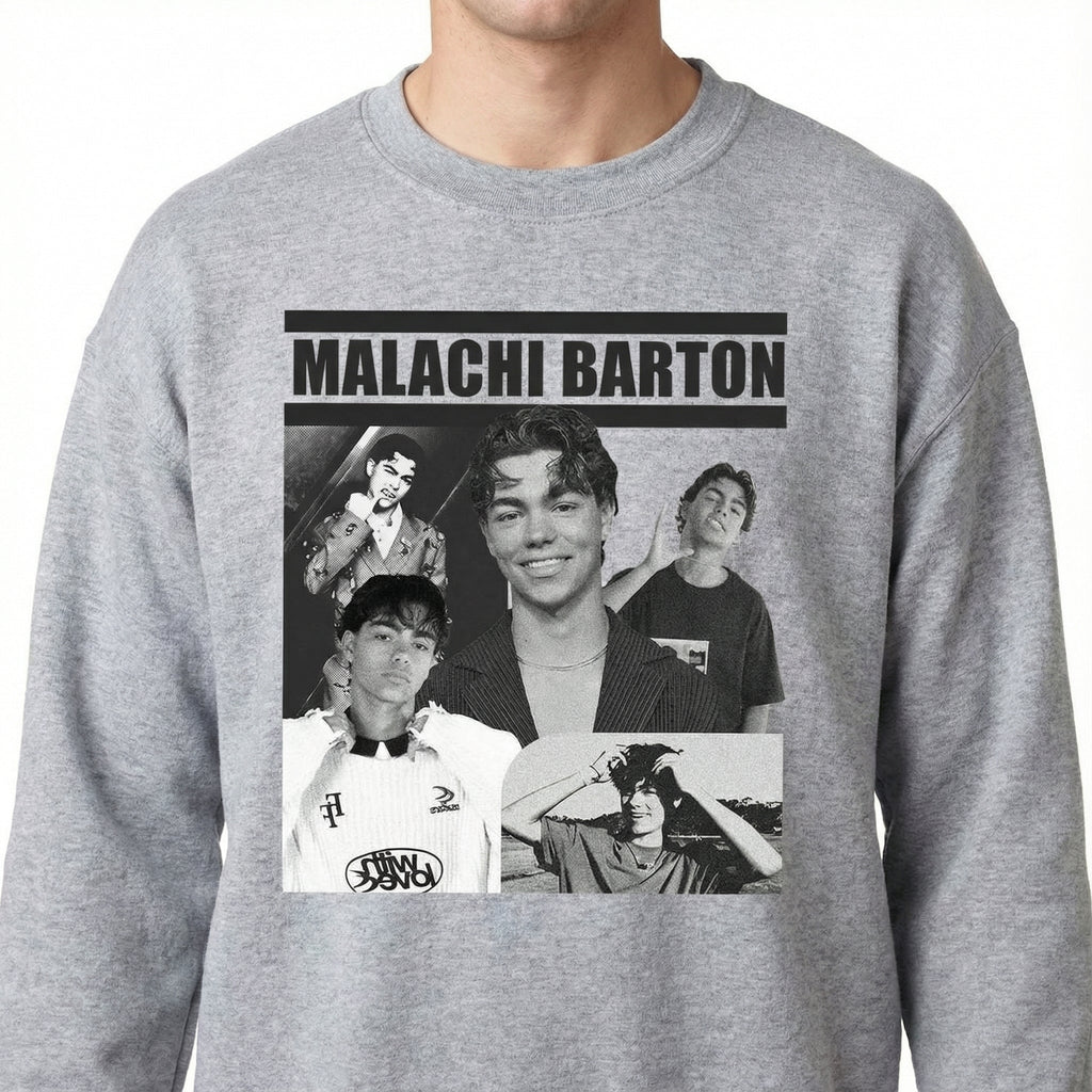 Malachi Barton Vintage 90s Style Graphic T-Shirt – Retro product image 3