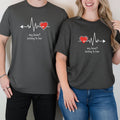 My Heart Belong To Her Him Beat Matching T-Shirts For product image 1