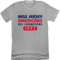 New Jersey Americans 1977 ASL Champions product image 1