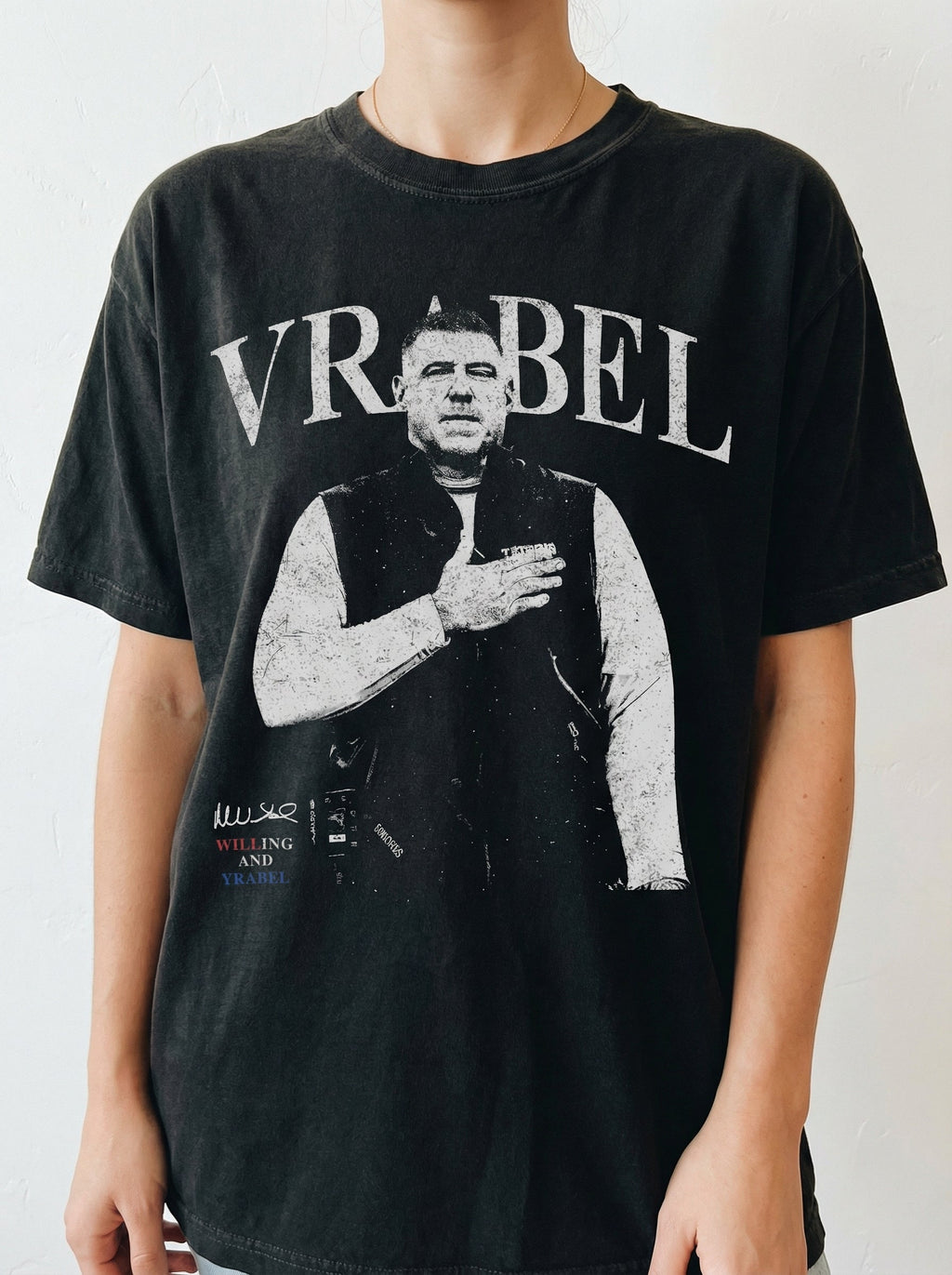 New England Vintage Football Coach Vrabel Graphic T-Shirt – product image 1