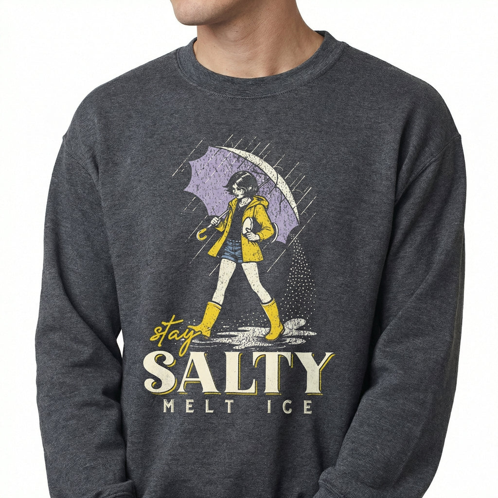 No ICE Stay Salty Political Graphic Tee – Social Justice product image 5