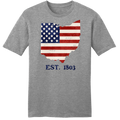 Ohio American Flag