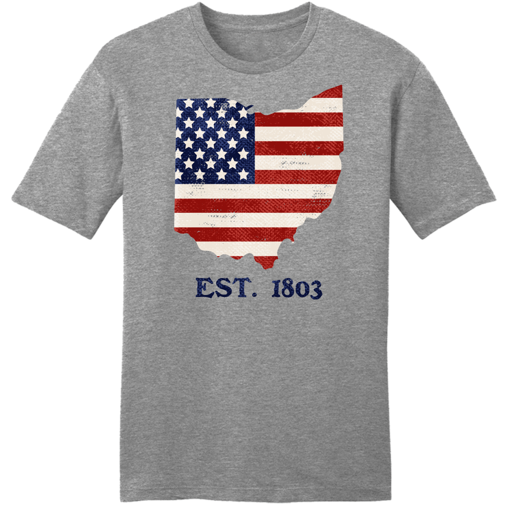 Ohio American Flag