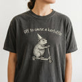 Off to Cause a Kerfuffle Funny Graphic T-Shirt - Groundhog product image 1