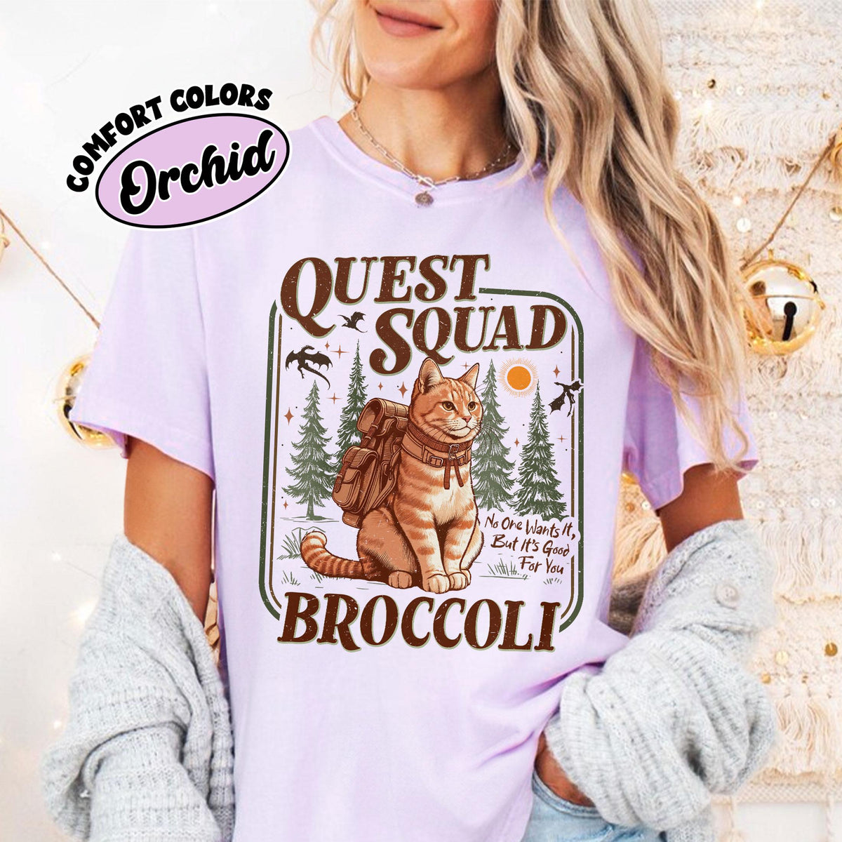 Romantasy Dragon Rider Shirt – Fantasy Quest Squad Tee – product image 4