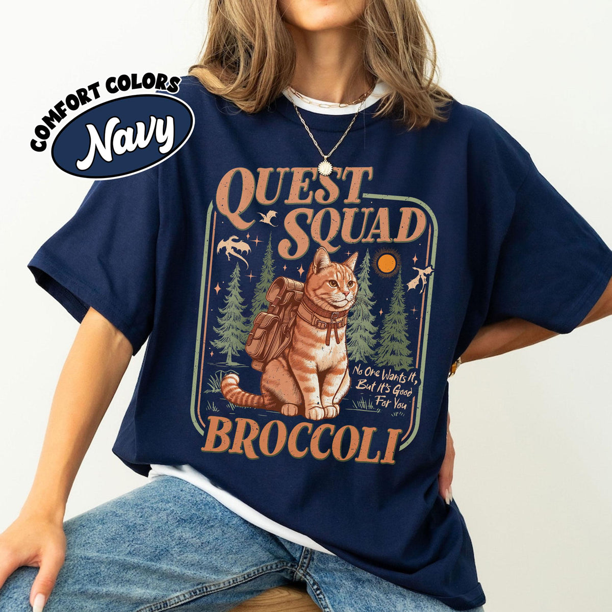 Romantasy Dragon Rider Shirt – Fantasy Quest Squad Tee – product image 6