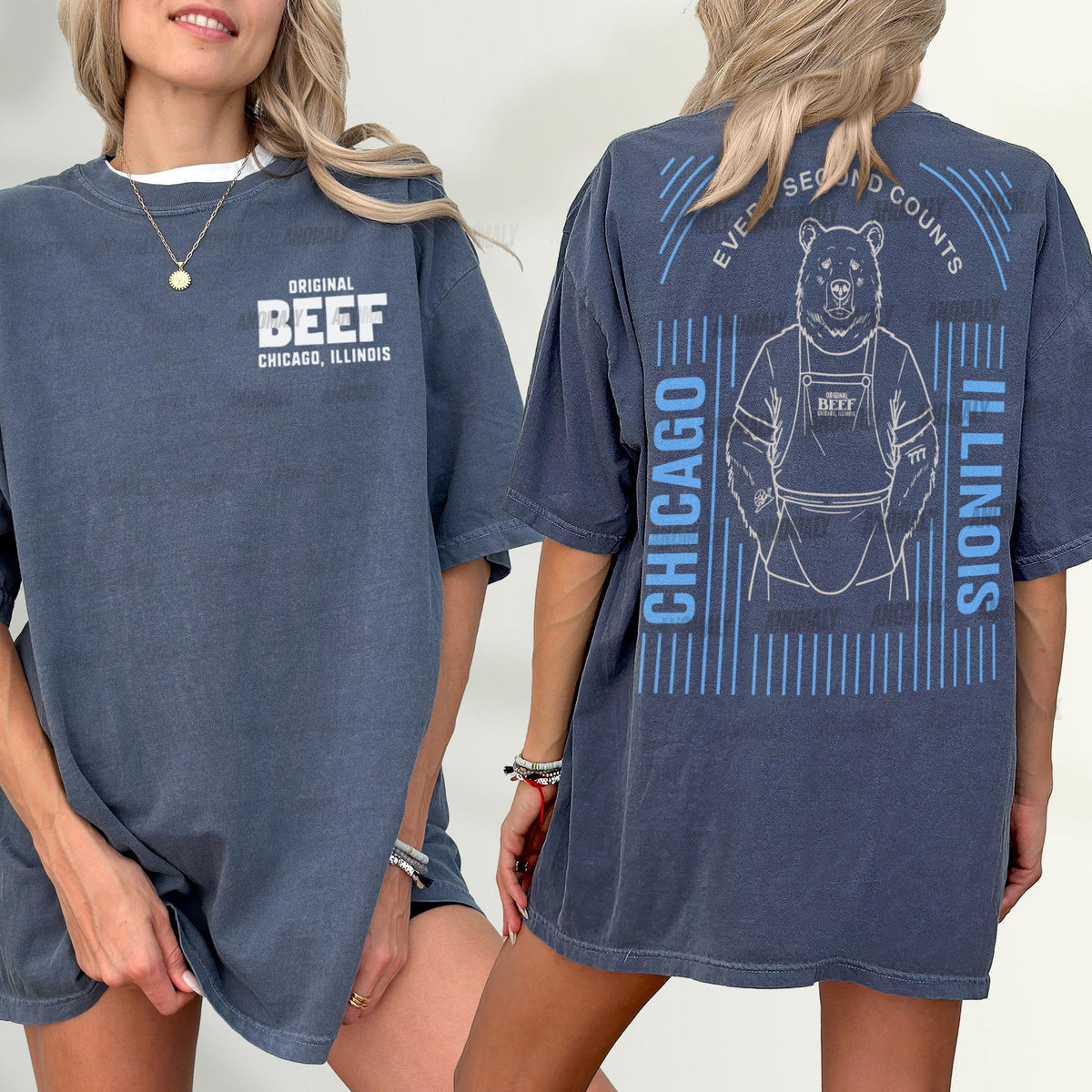 Original Beef Chicago T-Shirt – Retro Restaurant Graphic Tee product image 1