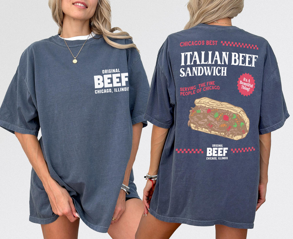 Original Beef T-Shirt – Retro TV Show Chicagoland product image 5