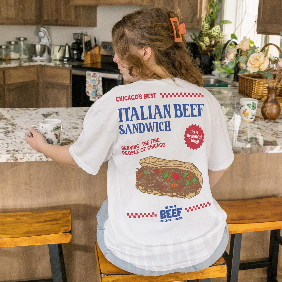 Original Beef T-Shirt – Retro TV Show Chicagoland product image 7