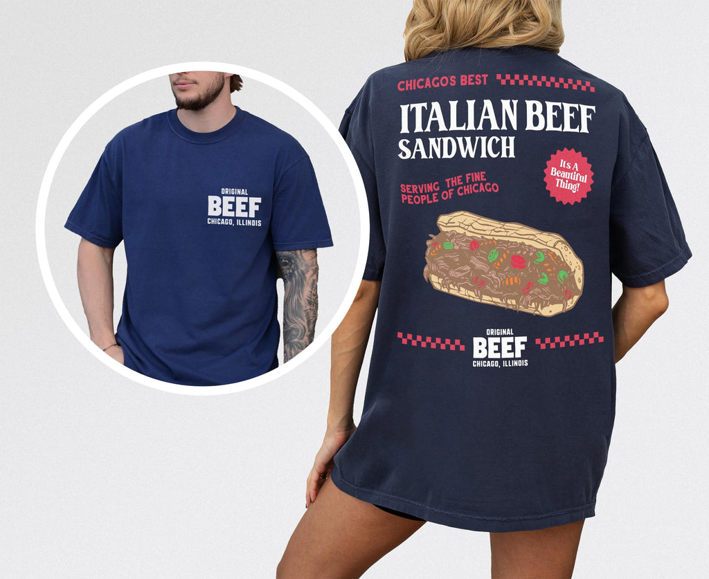 Original Beef T-Shirt – Retro TV Show Chicagoland product image 10